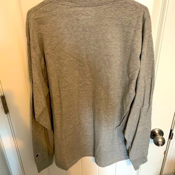 Champion gray long sleeve shirt, new w/tags. - Picture 3 of 3